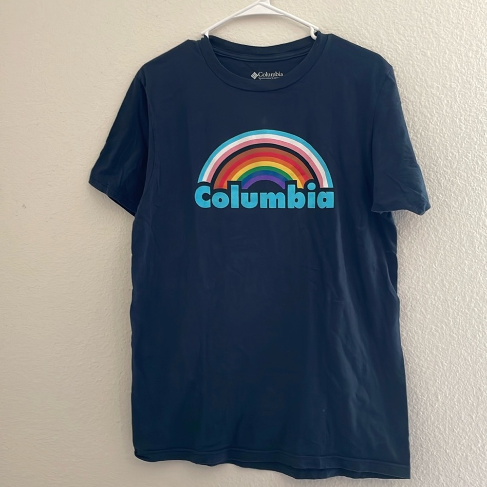 Columbia Rainbow tee